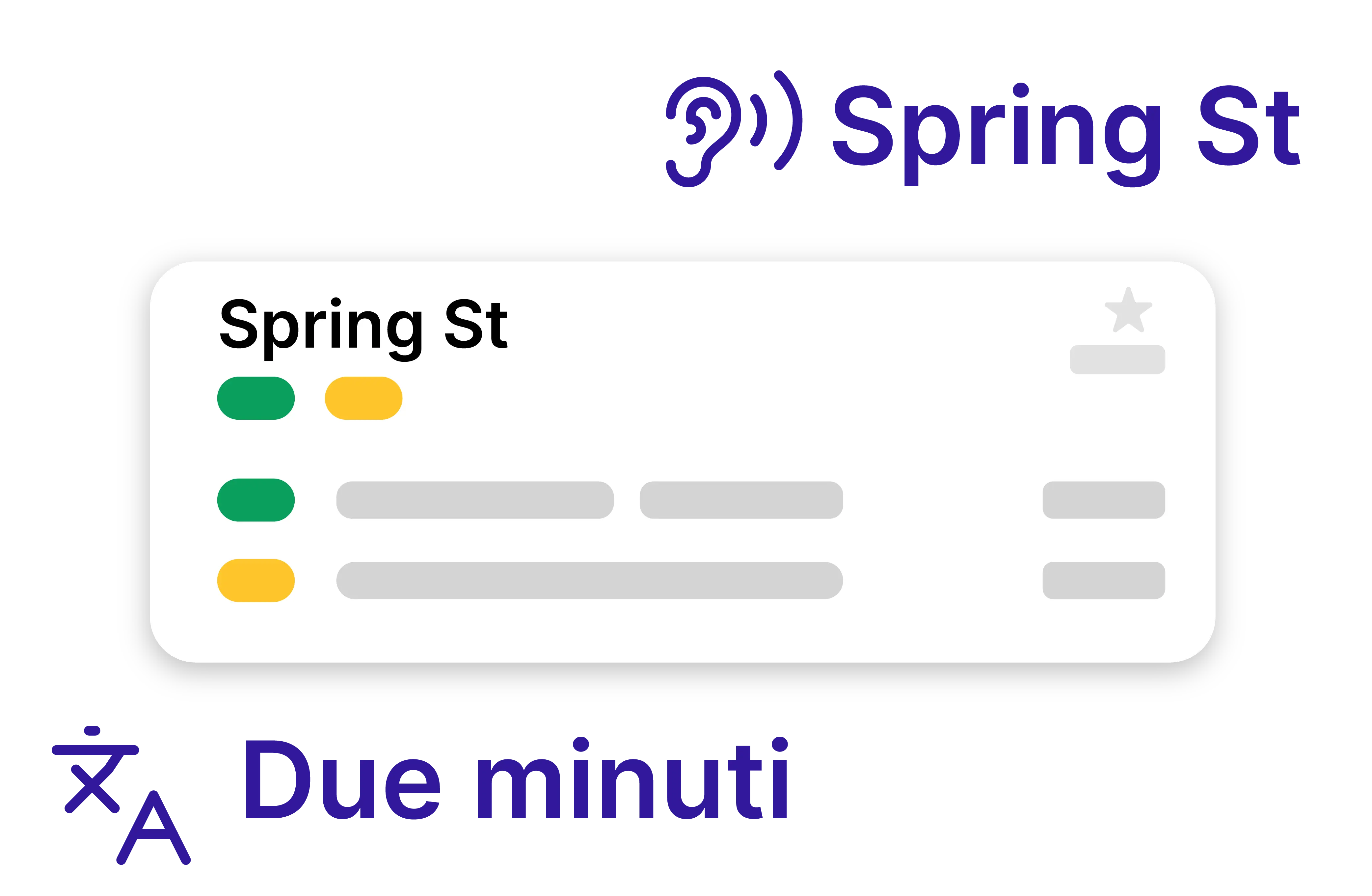 Accessibility features preview
